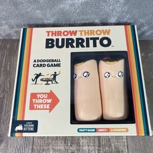 THROW THROW BURRITO A Dodgeball Card Game By Exploding Kittens